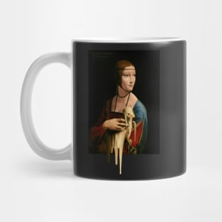 Melty Lady with an Ermine by Da Vinci Mug